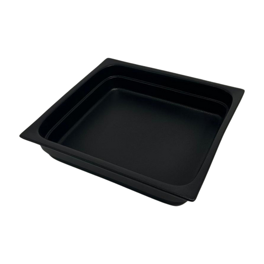 Plat en porcelaine Neofusion noir nacré pour EcoServe Classic Square