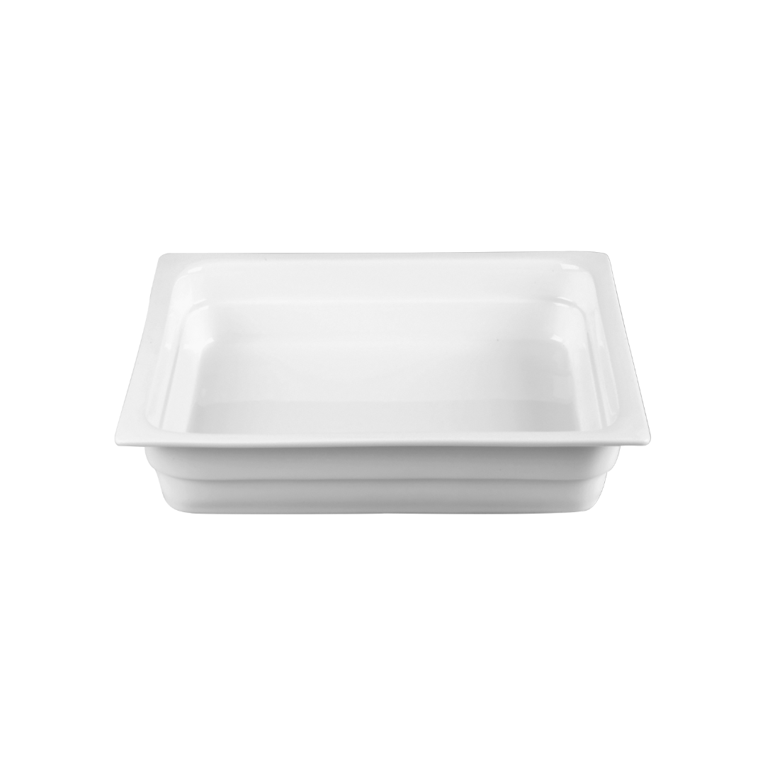 White Porcelain Dish for EcoServe Classic Square