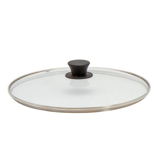 Couvercle en verre simple pour EcoServe Round Large et Small (poignée attachée)