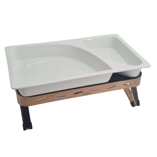 Plat fendu en porcelaine RAK pour EcoServe GN
