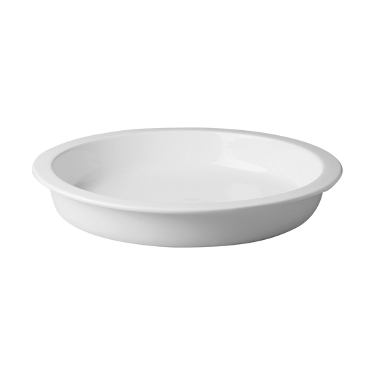 White Porcelain Dish - for EcoServe Round Large
